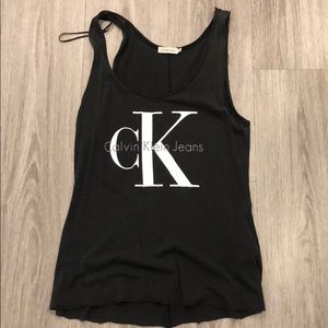 Calvin Klein logo tank top